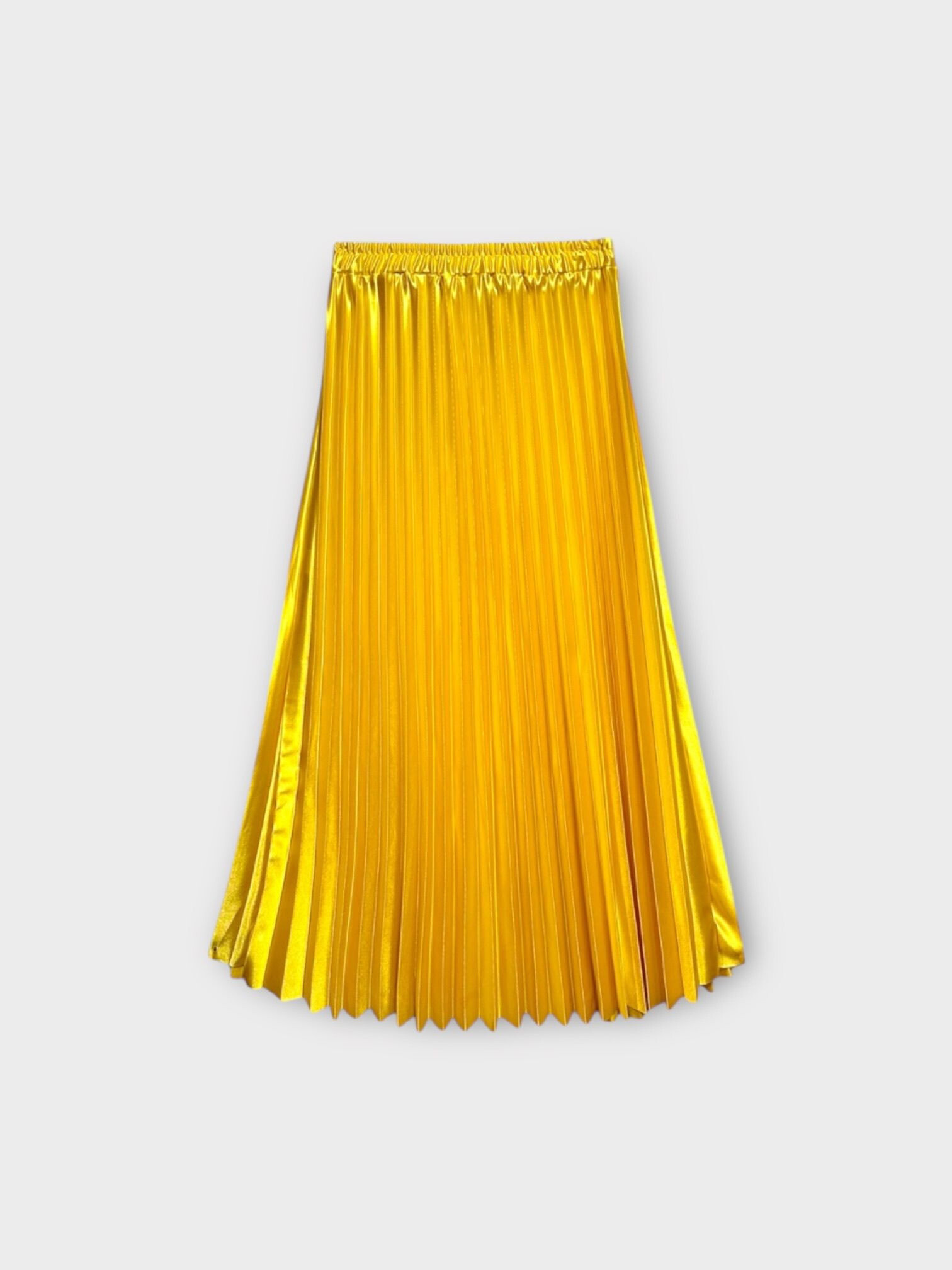 Grossiste LAFÉEROSE - JUPE LONGUE PLISEE ELEGANTE CHIC FLUIDE EVASEE TENDANCE SELENA