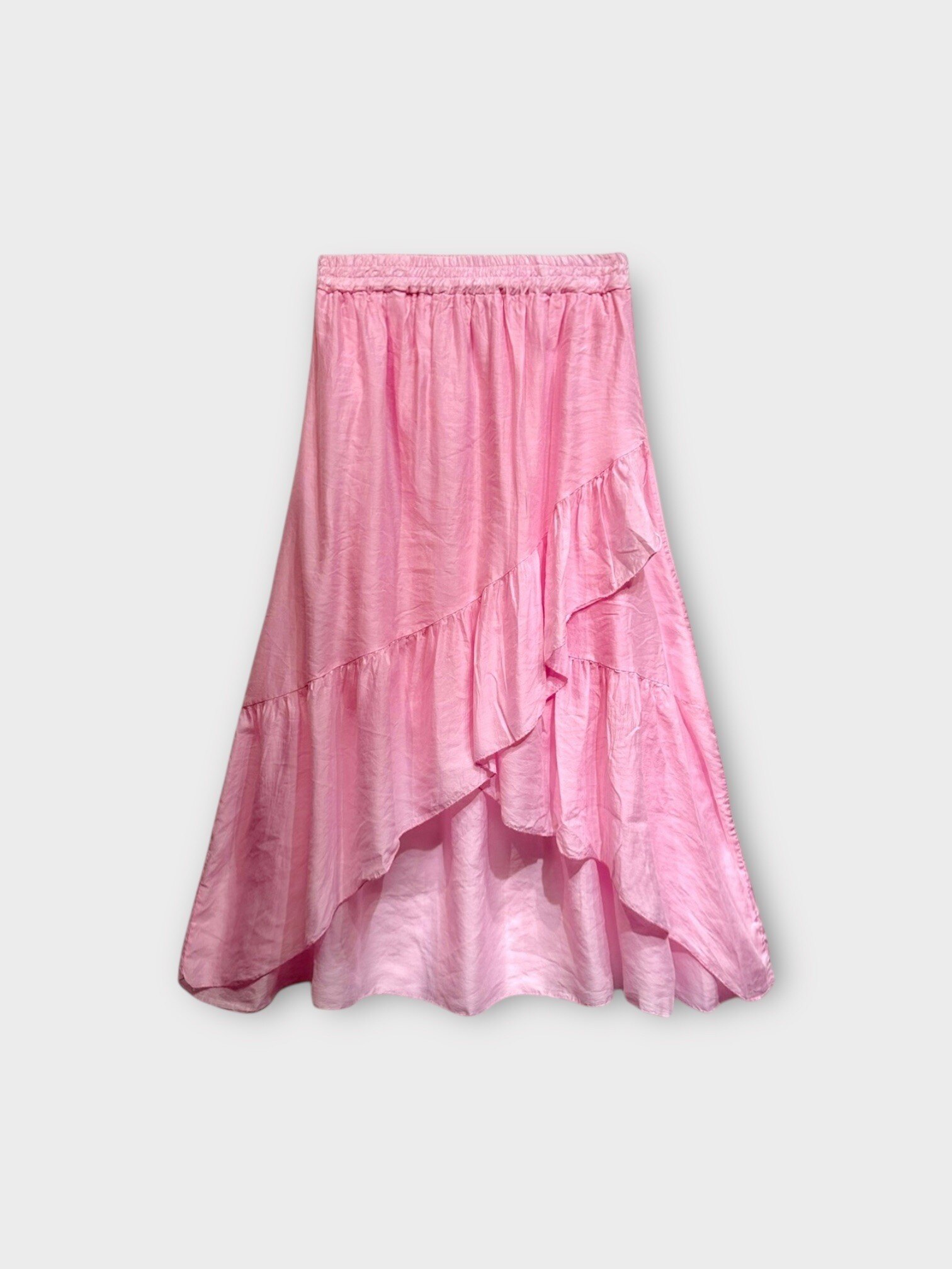 Wholesaler LAFÉEROSE - Long tencel skirt with flared silhouette and 100% cotton lining