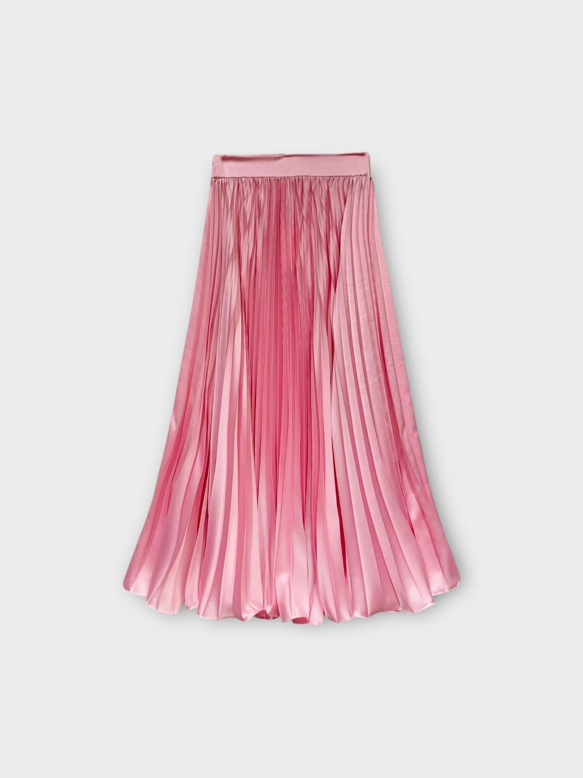 Grossista LAFÉEROSE - GONNA SVASATA A PLISSE SOLE LUNGA ELEGANTE CHIC
