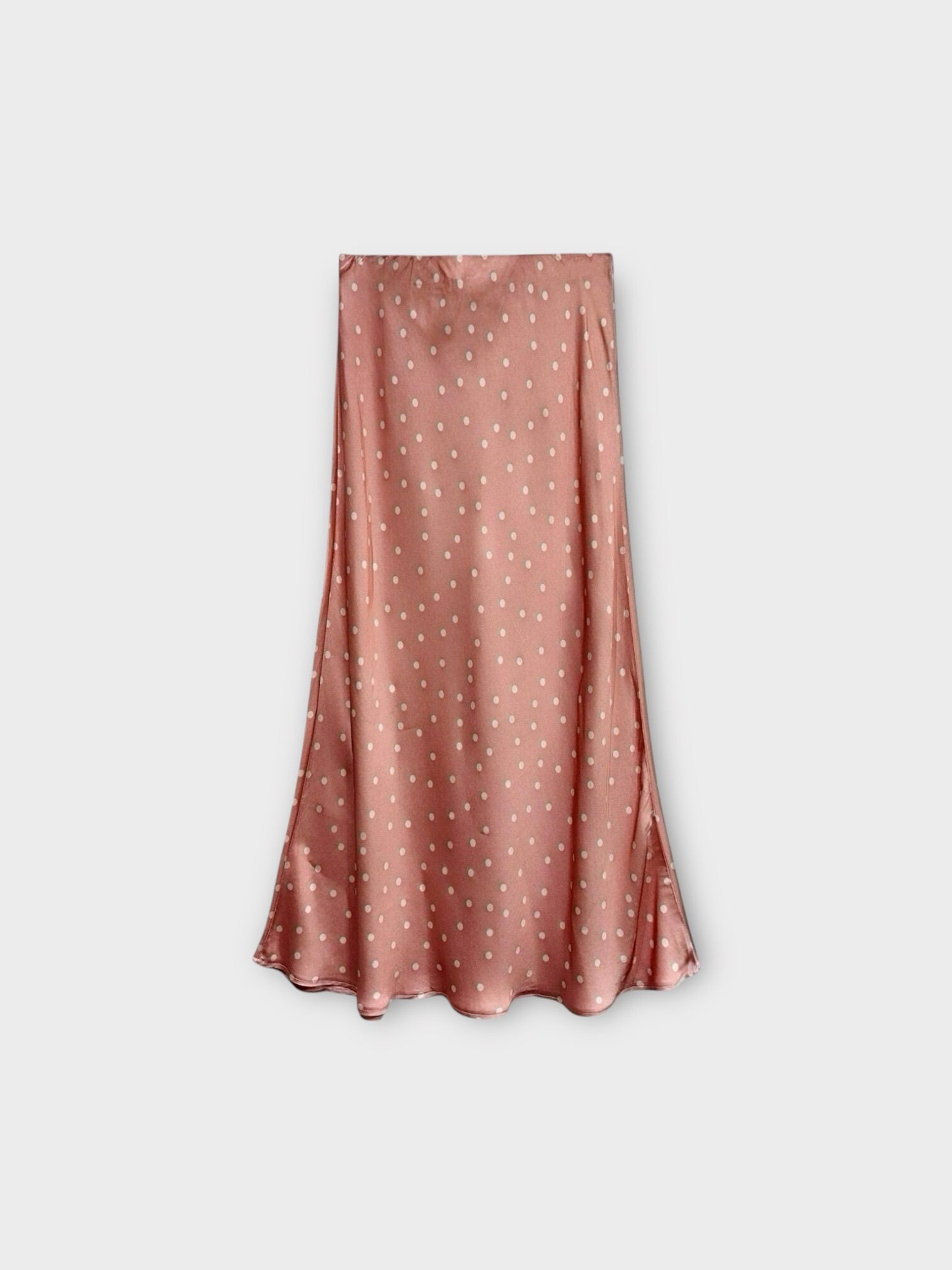 Grossista LAFÉEROSE - Camicia blusa in fluida viscosa con maniche lunghe e bottoni in raso effetto seta