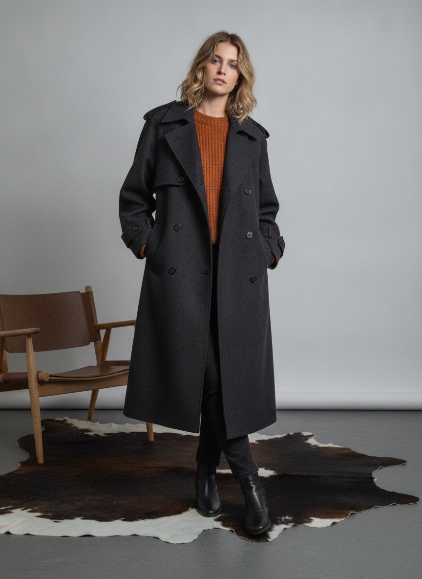 Grossiste LAFÉEROSE - Trench-coat long classique