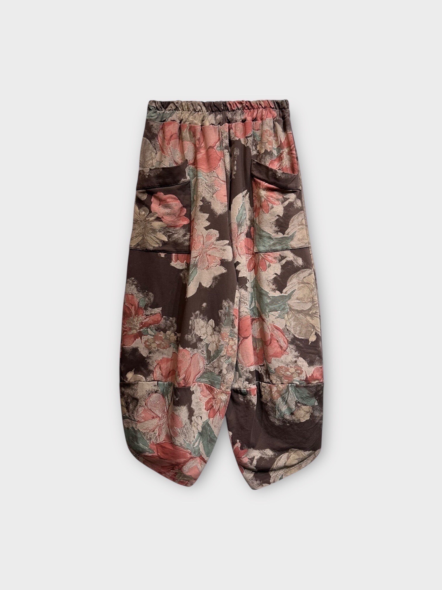 Grossiste LAFÉEROSE - Pantalon en coton style cargo à poches et jambes évasées