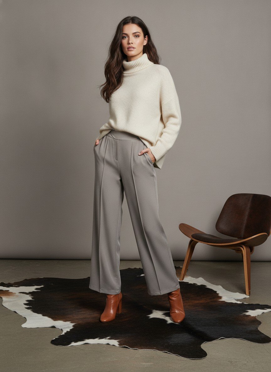 Mayorista LAFÉEROSE - PANTALÓN LARGO DETALLE “LINE” DE AVA