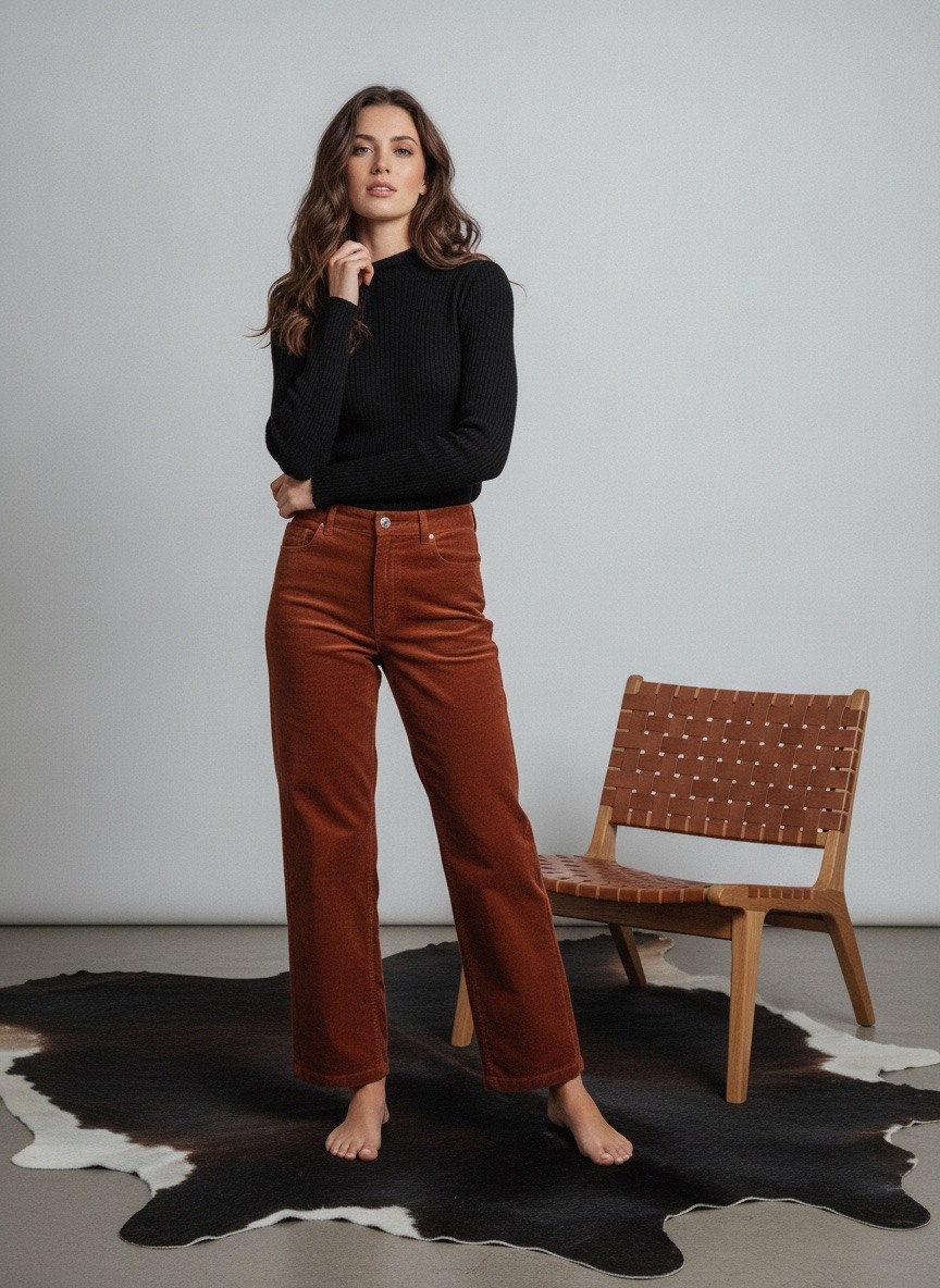 Grossiste LAFÉEROSE - Pull en maille en viscose uni col rond manches longues