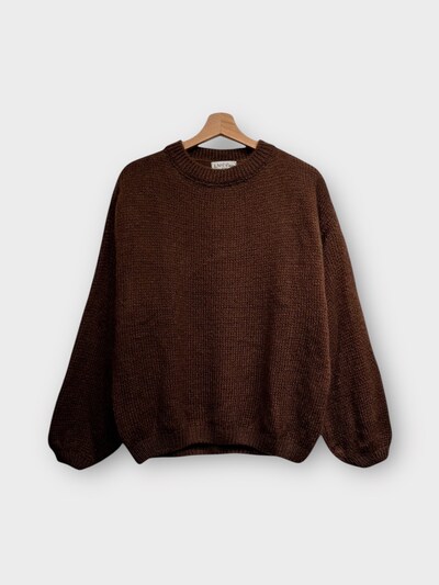 Grossiste LAFÉEROSE - Pull uni en laine et viscose col rond manches longues Grossiste LAFÉEROSE - Pull uni en laine et viscose col rond manches longues
