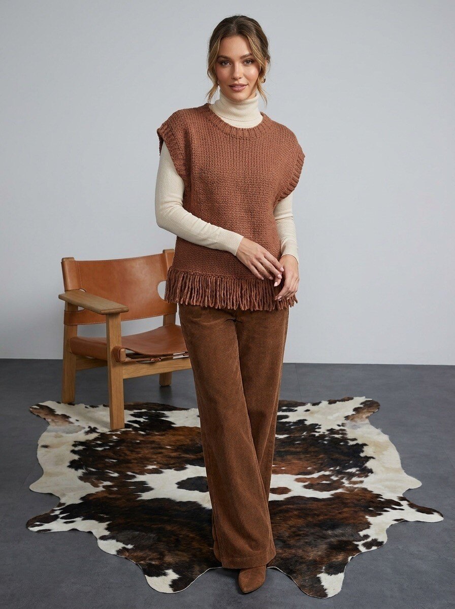 Großhändler LAFÉEROSE - ISA ÄRMELLOSER PULLOVER