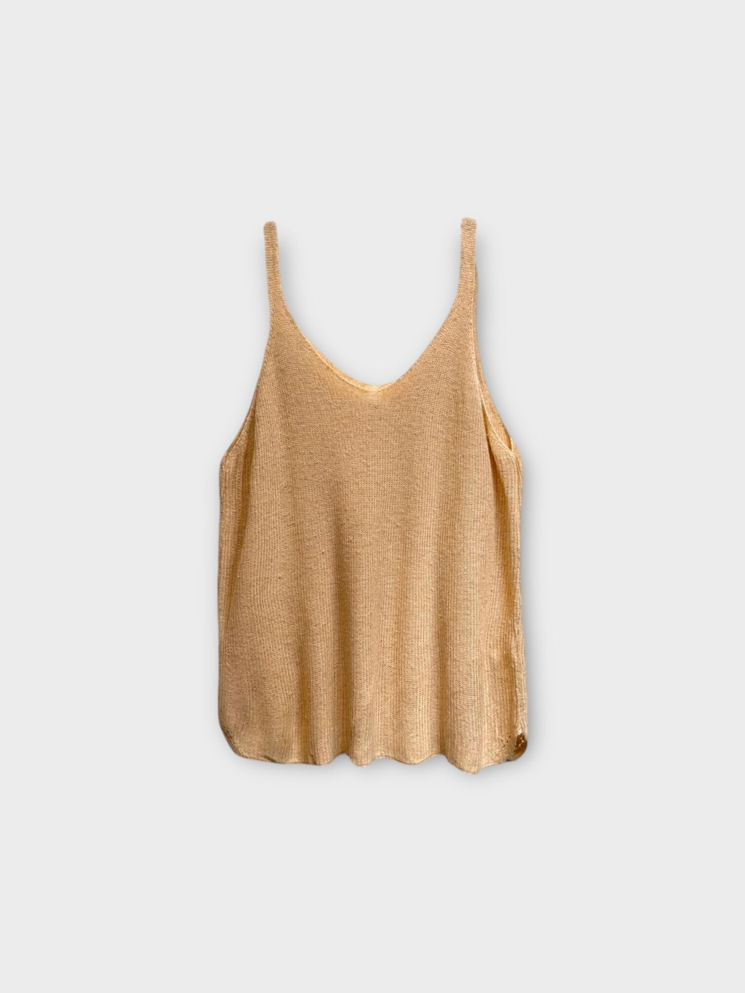 Grossiste LAFÉEROSE - Top - Débardeur doux et léger en lin et viscose - maille légère