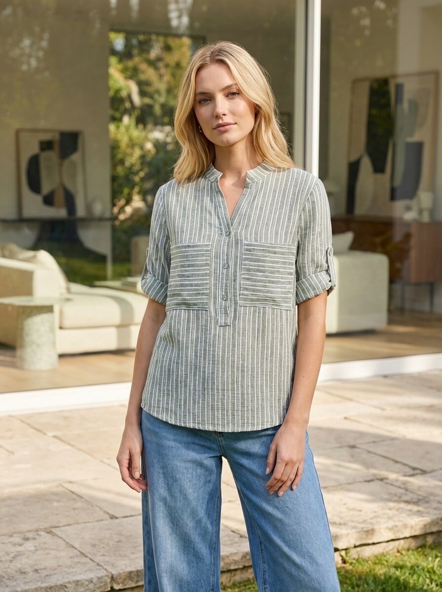 Wholesaler LAFÉEROSE - Striped Blouse