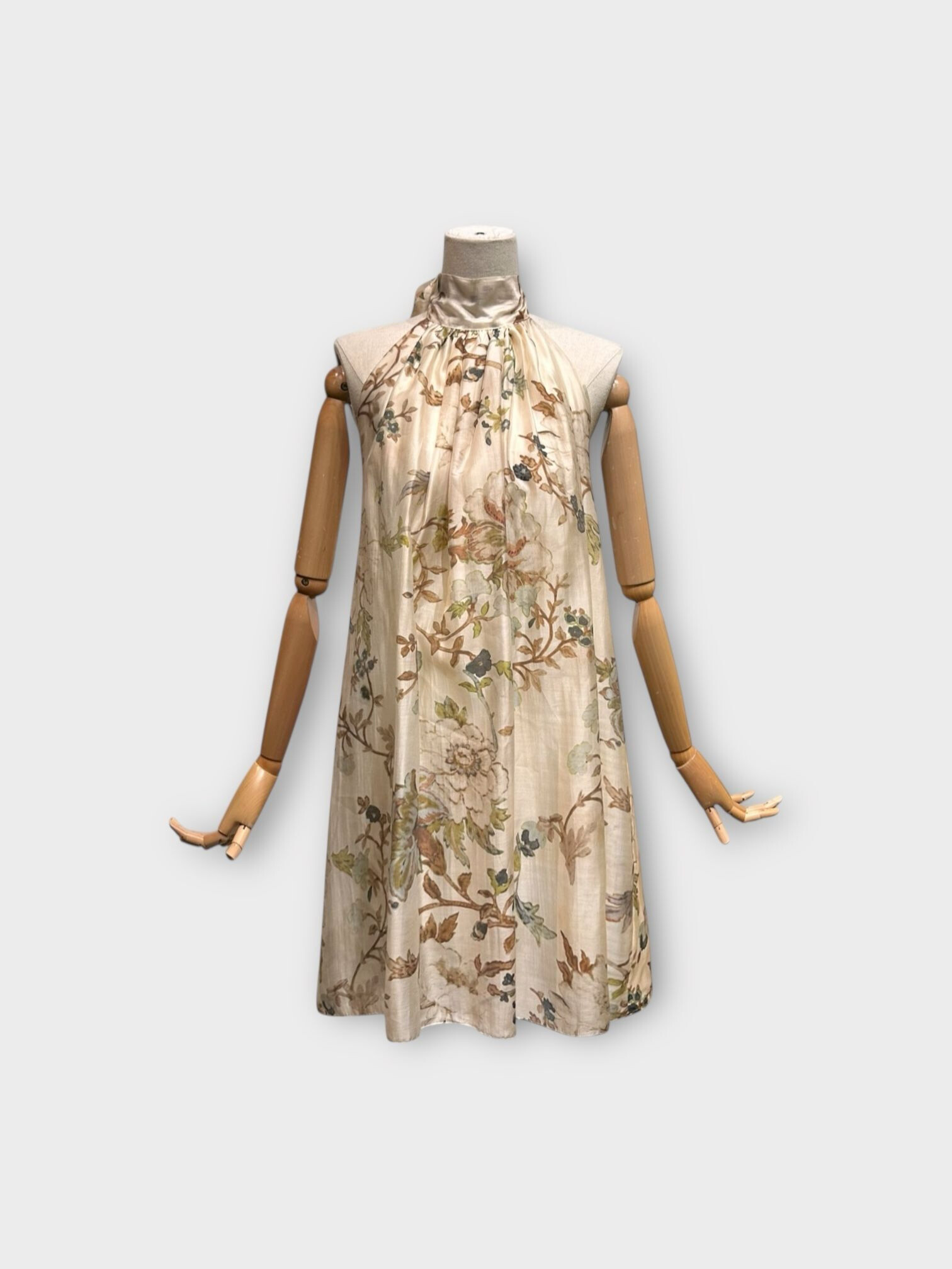 Grossiste LAFÉEROSE - Top/Tunique ou Robe imprimé en tencel avec doublure en viscose