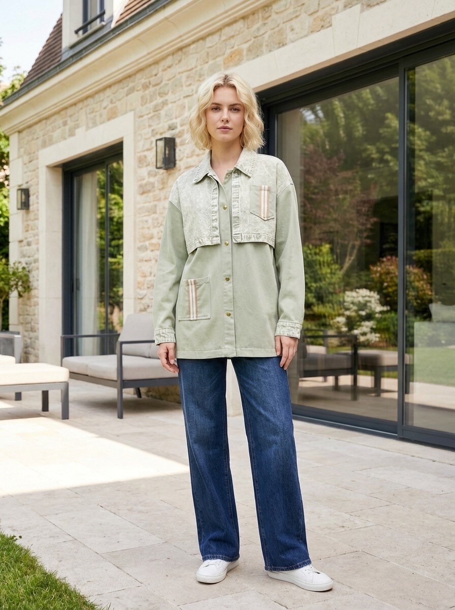 Grossiste LAFÉEROSE - Veste Patchwork