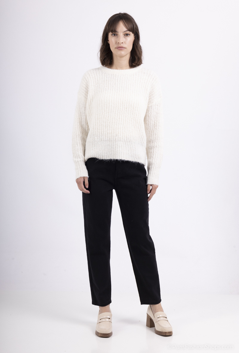 Wholesaler LAJOLY - Frayed bottom flare jeans