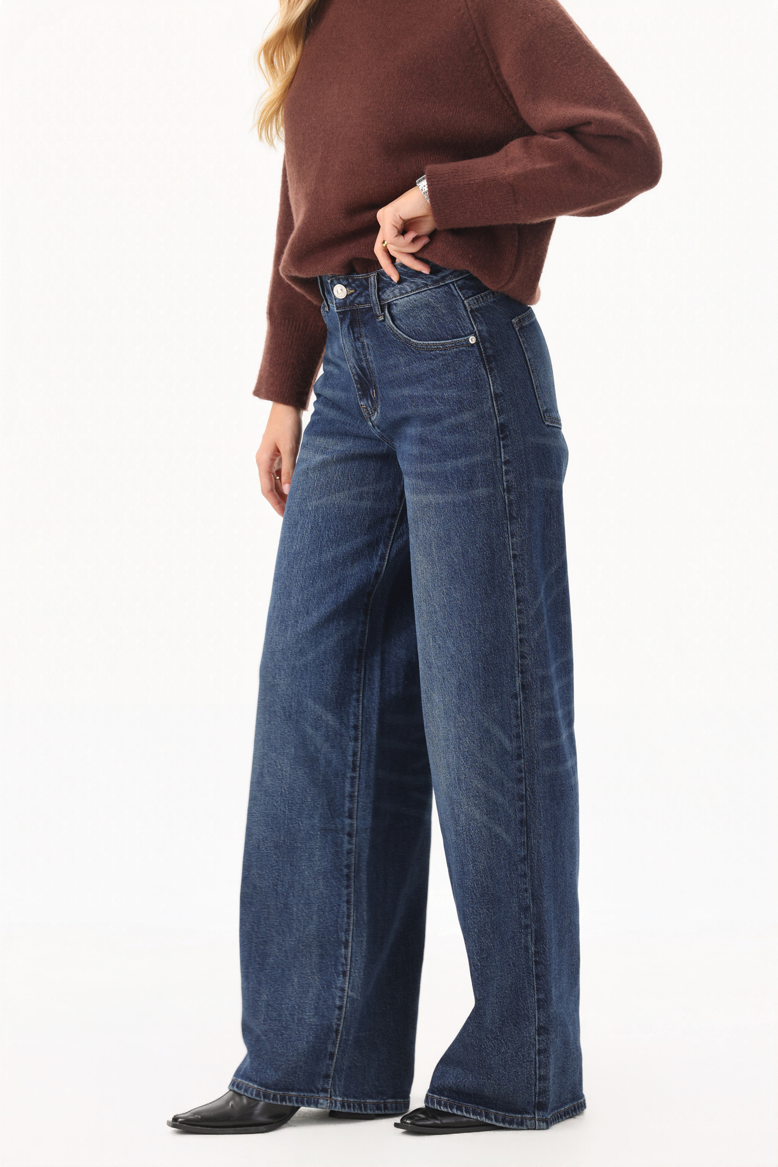 Grossiste LAJOLY - Jean Wide Leg Long