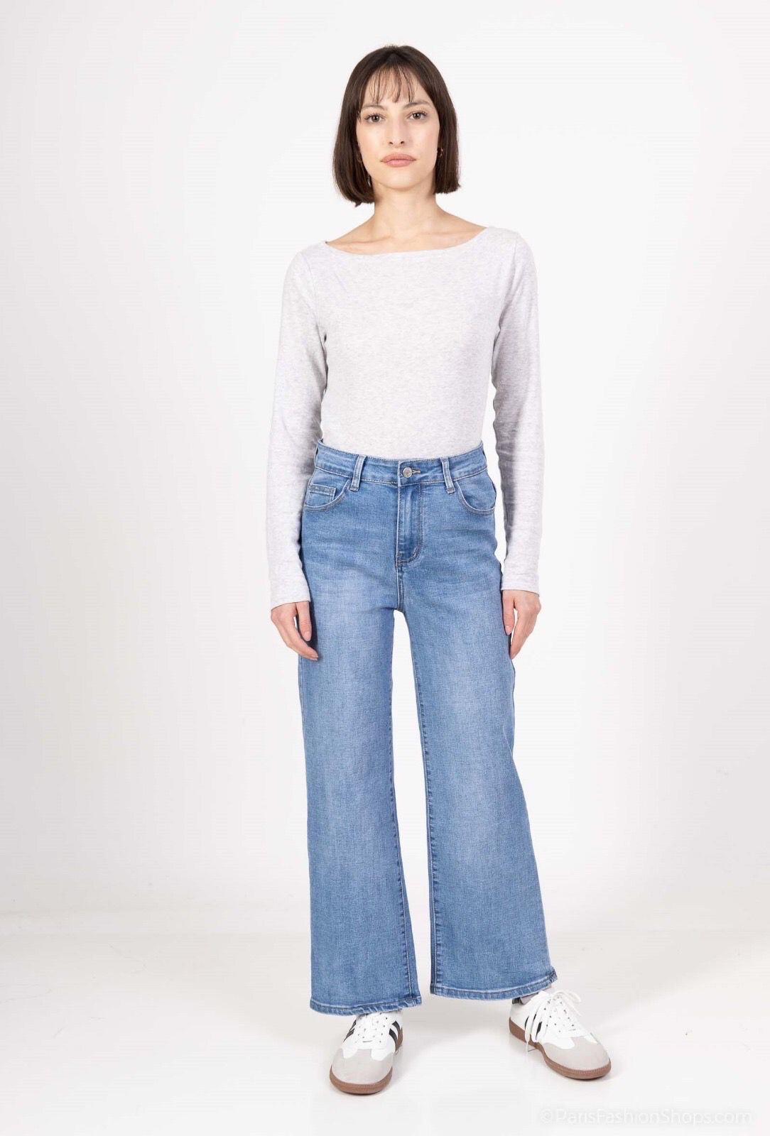 Wholesaler LAJOLY - WIDE LEG JEANS