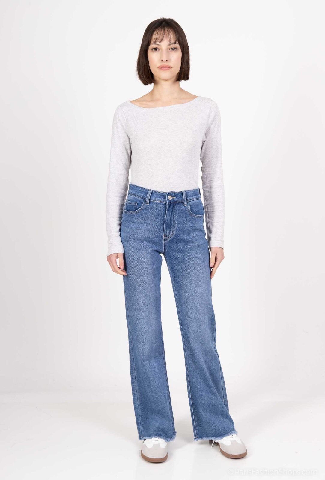 Wholesaler LAJOLY - WIDE LEG JEANS