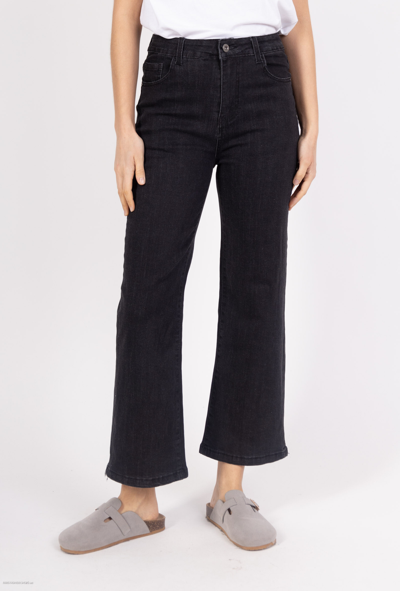 Wholesaler LAJOLY - Frayed bottom flare jeans