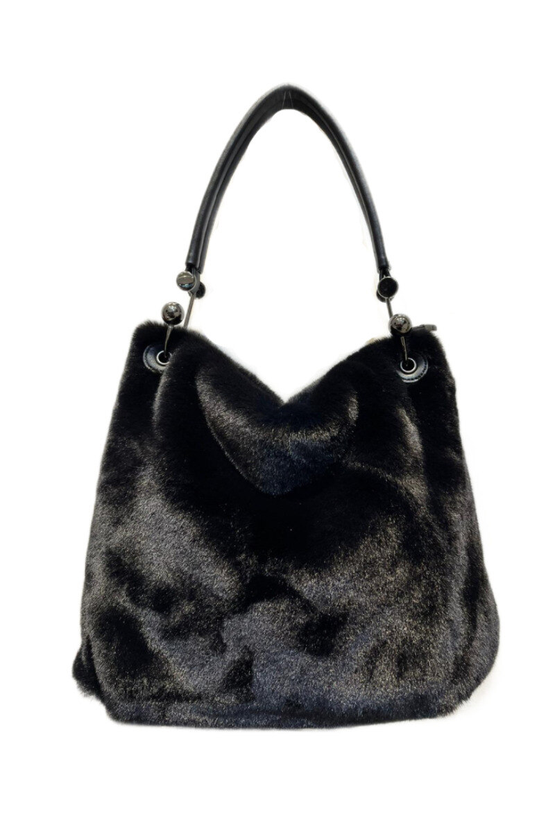 Grossiste Lantadeli - Sac épaule fourrure synthetique
