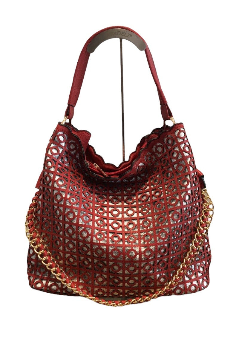 Grossiste Lantadeli - Sac à main motif perforé