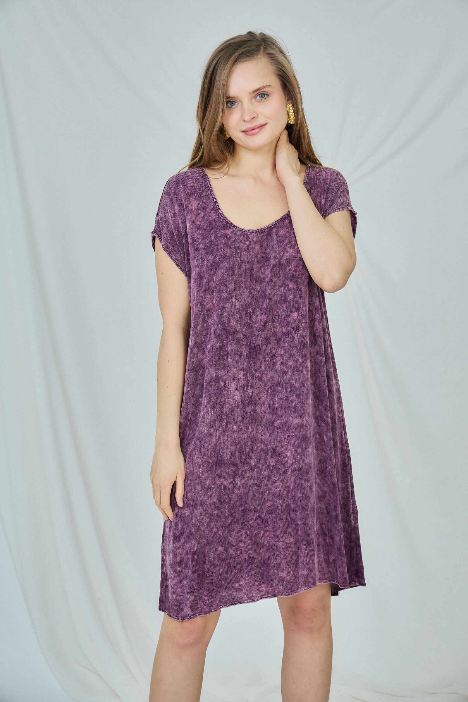 Mayorista LAST QUEEN OUTLET - Vestido túnica fluido