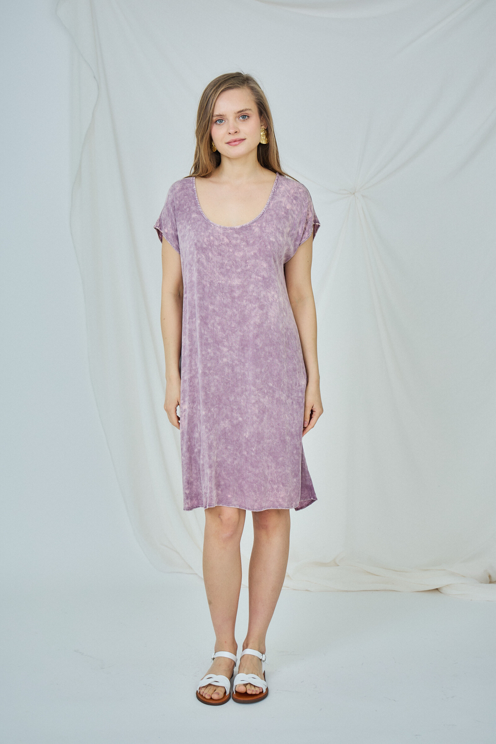Mayorista LAST QUEEN OUTLET - Vestido túnica fluido