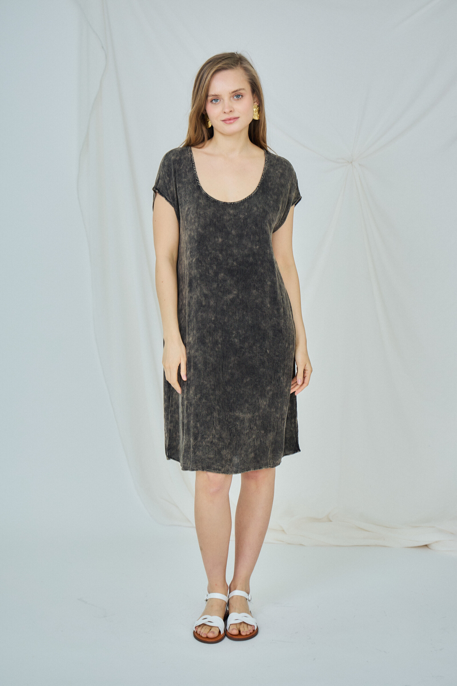 Mayorista LAST QUEEN OUTLET - Vestido túnica fluido