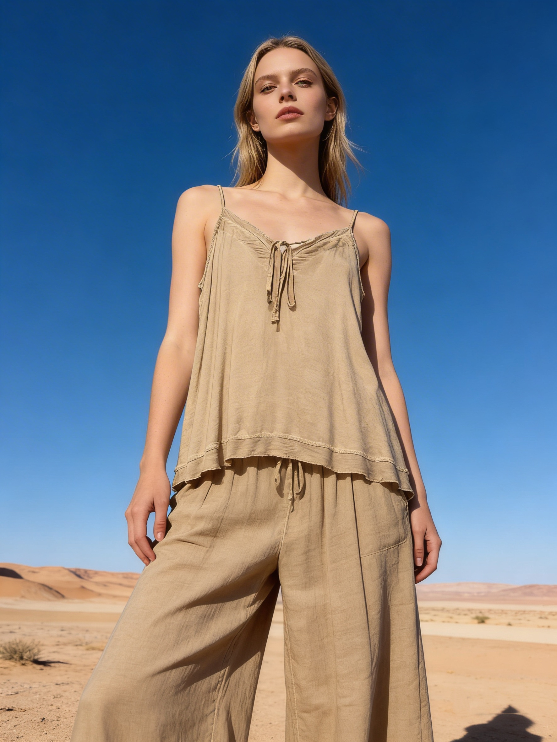Mayorista Last Queen - Top de tirantes fluido estilo desgastado