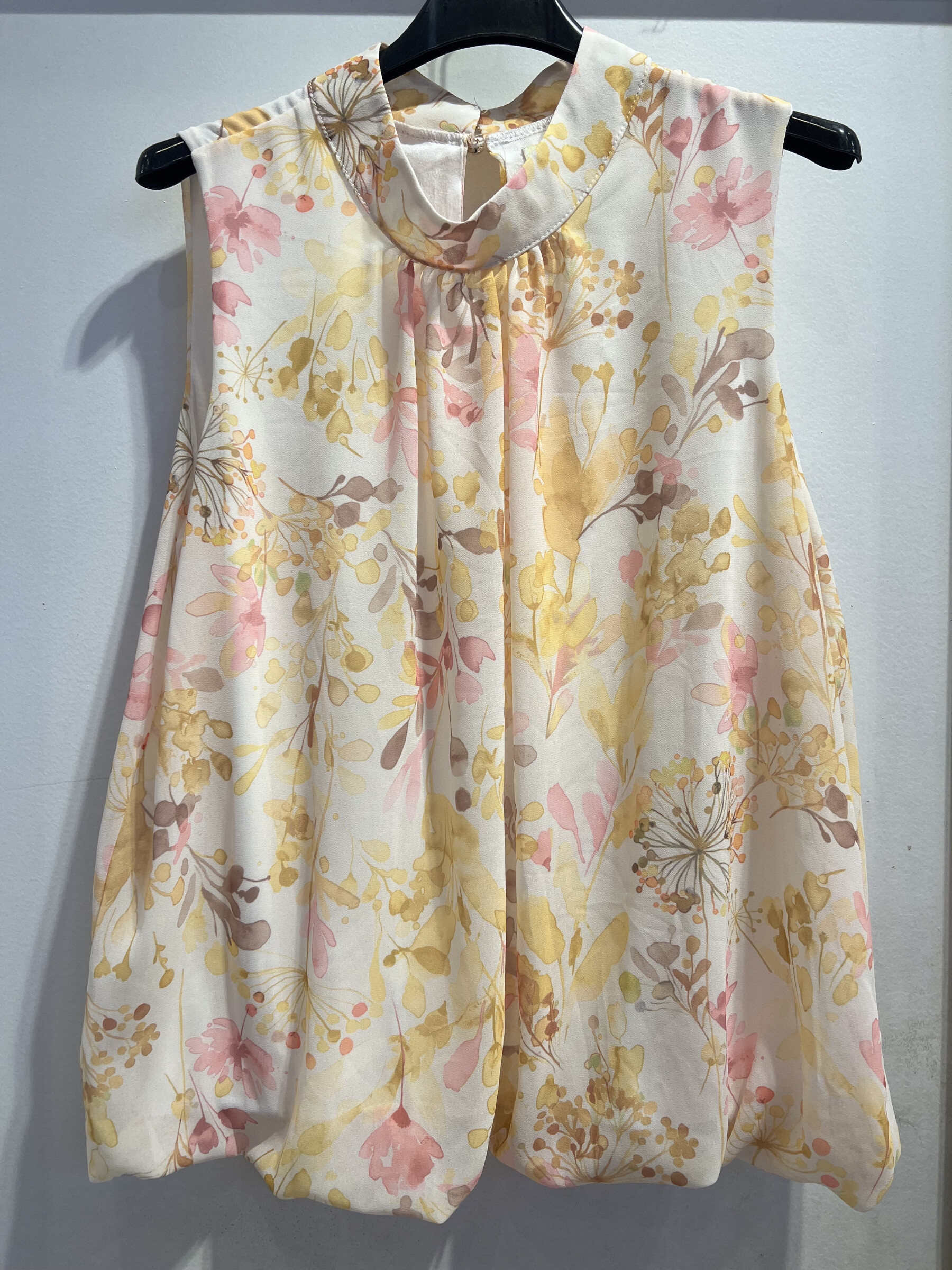 Wholesaler LATINO - Fluid floral -floral -print top