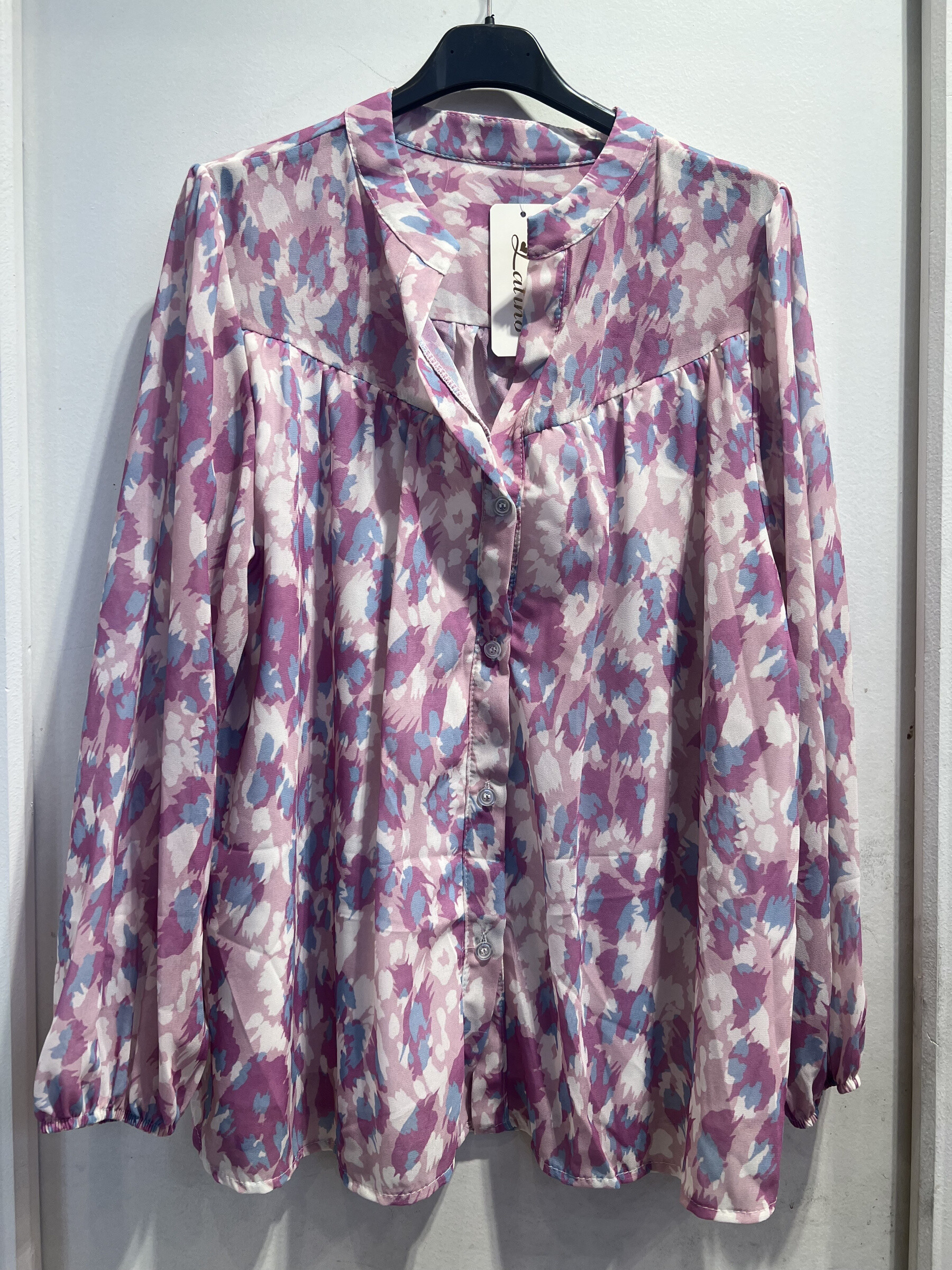 Mayorista LATINO - Camisa fluida impresa