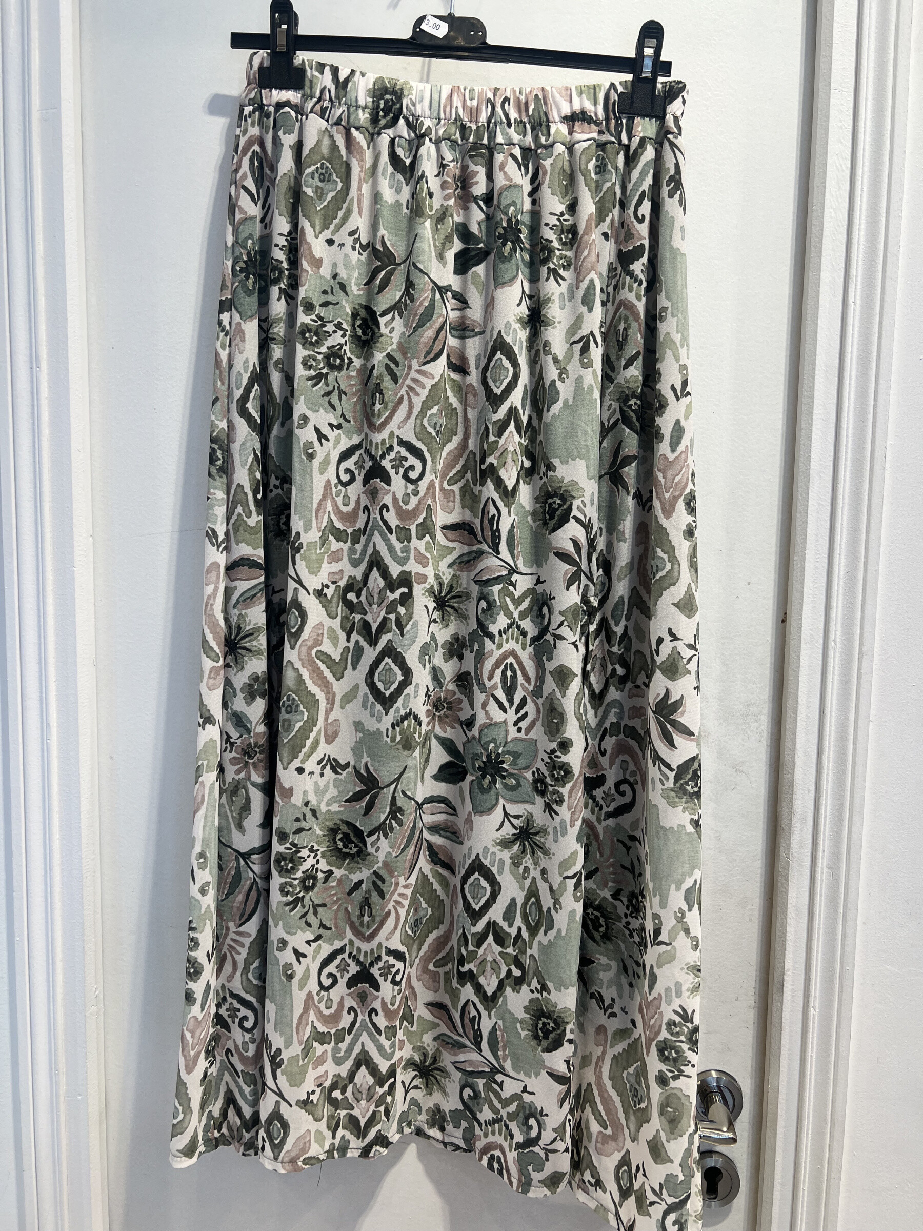 Wholesaler LATINO - Printed long split skirt