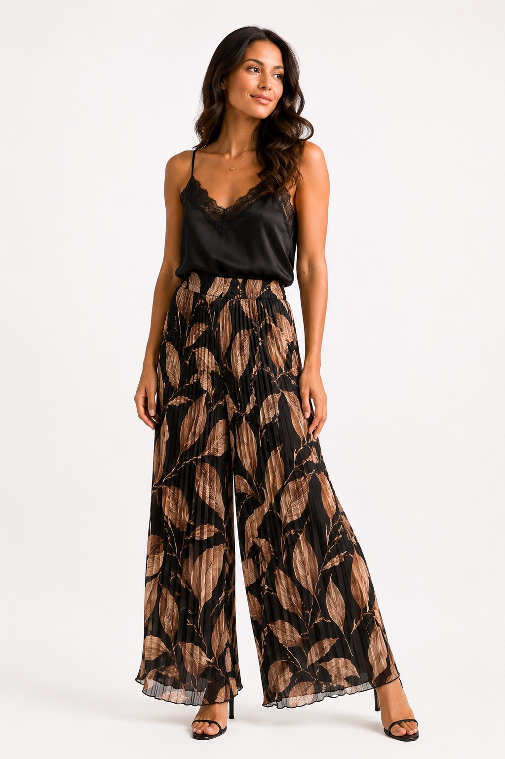 Mayorista LATINO - Pantalones anchos plisados
