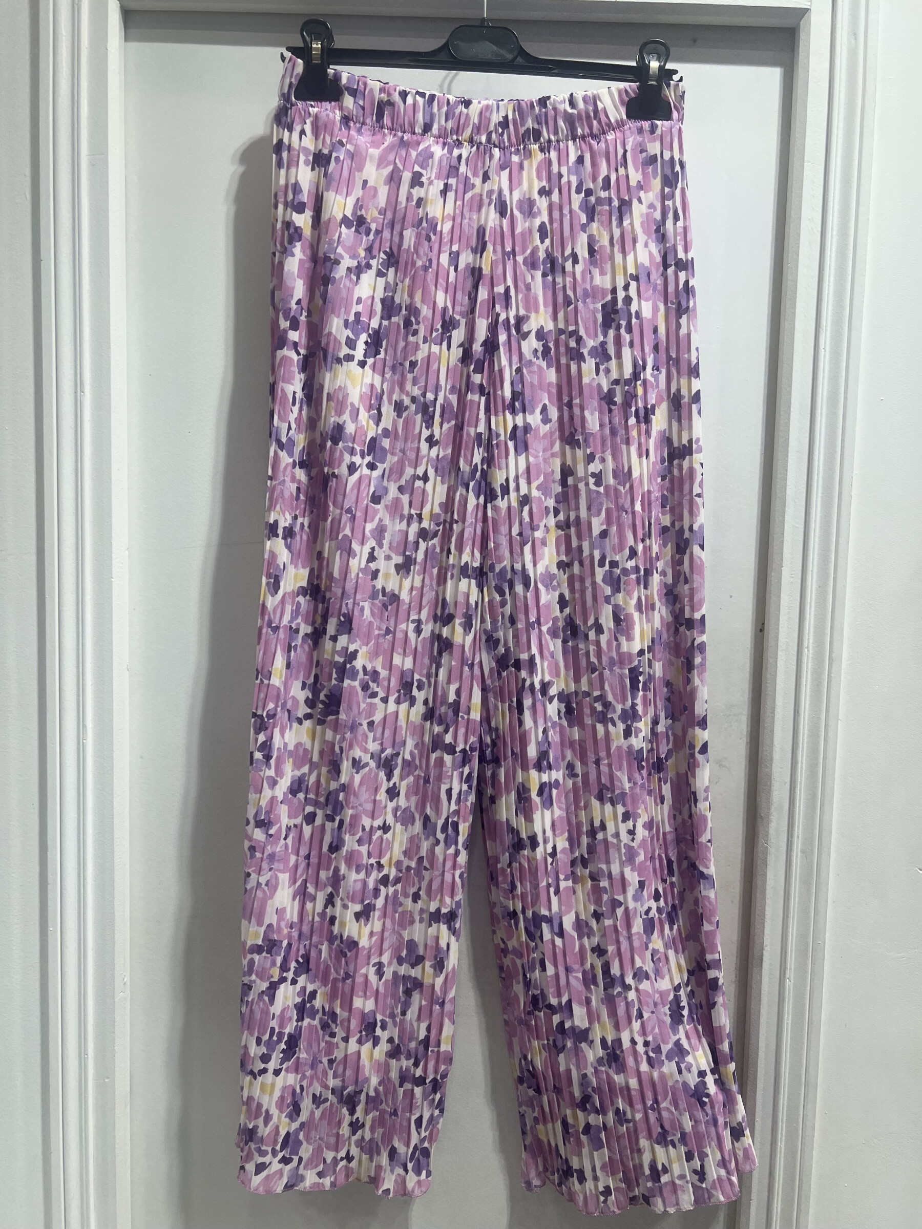 Grossiste LATINO - Pantalon large, plissé, imprimé