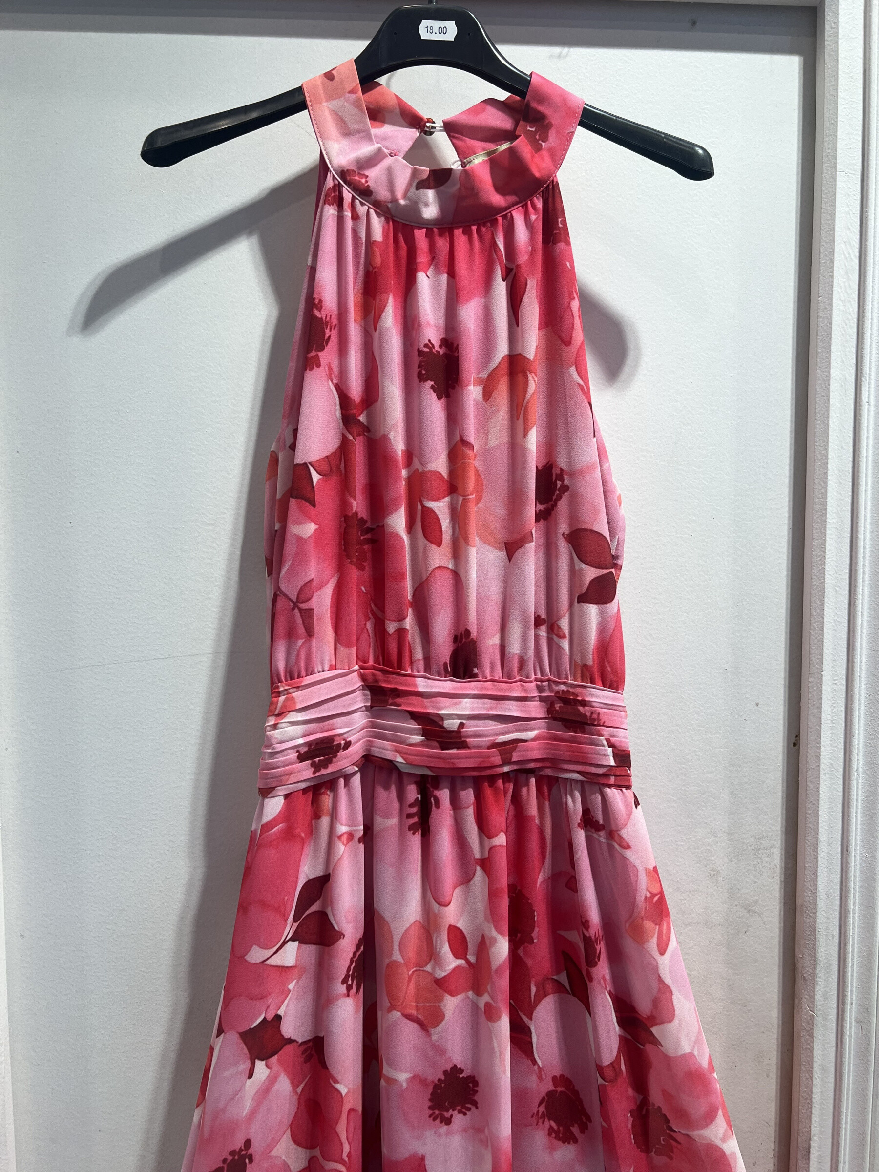 Wholesaler LATINO - Long fluid dress and printed split