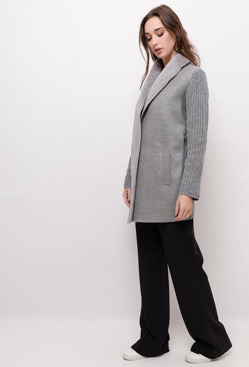 Wholesaler Laura & Laurent - Bi-material jacket