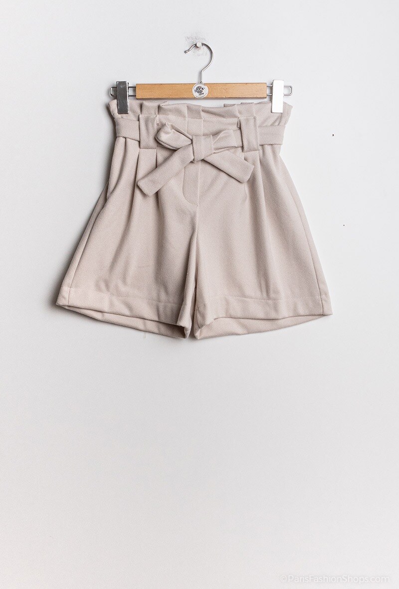 Wholesaler Laura & Laurent - Shorts in herringbon