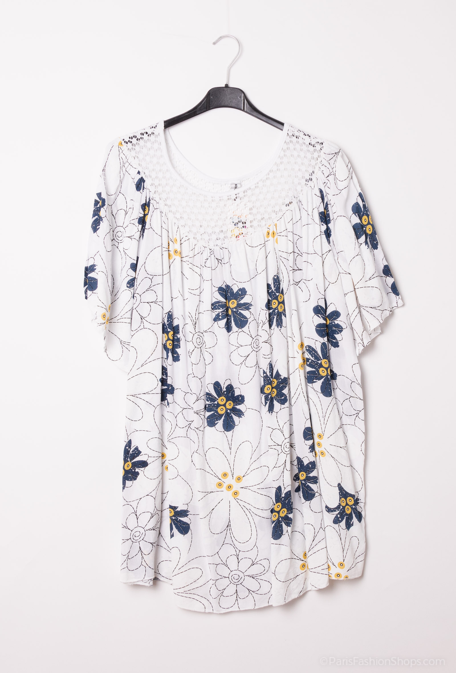 Mayorista LAURA PARIS (MKL) - Blusa ligera de viscosa con estampado floral