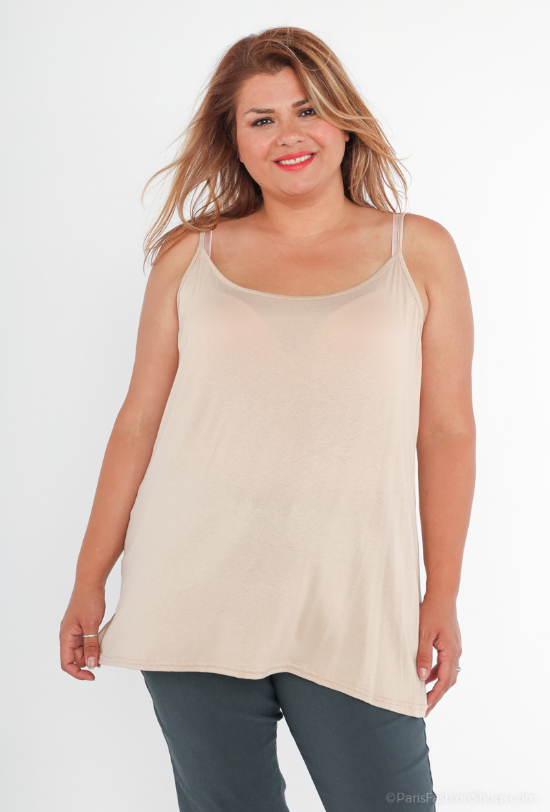 Wholesaler LAURA PARIS (MKL) - Soft viscose tank top
