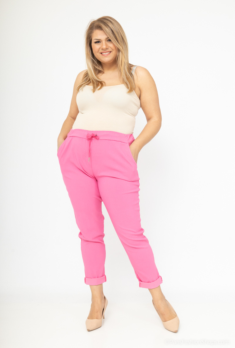 Wholesaler LAURA PARIS (MKL) - Super stretchy elastic waist pants
