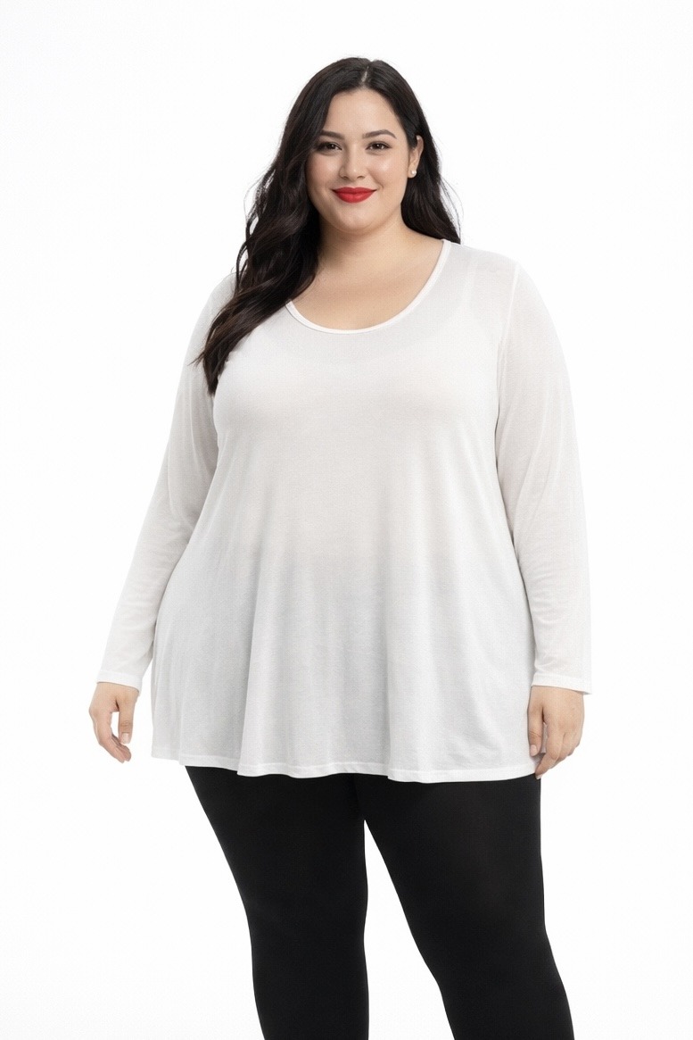 Wholesaler LAURA PARIS (MKL) - Long-sleeve turtleneck in viscose jersey