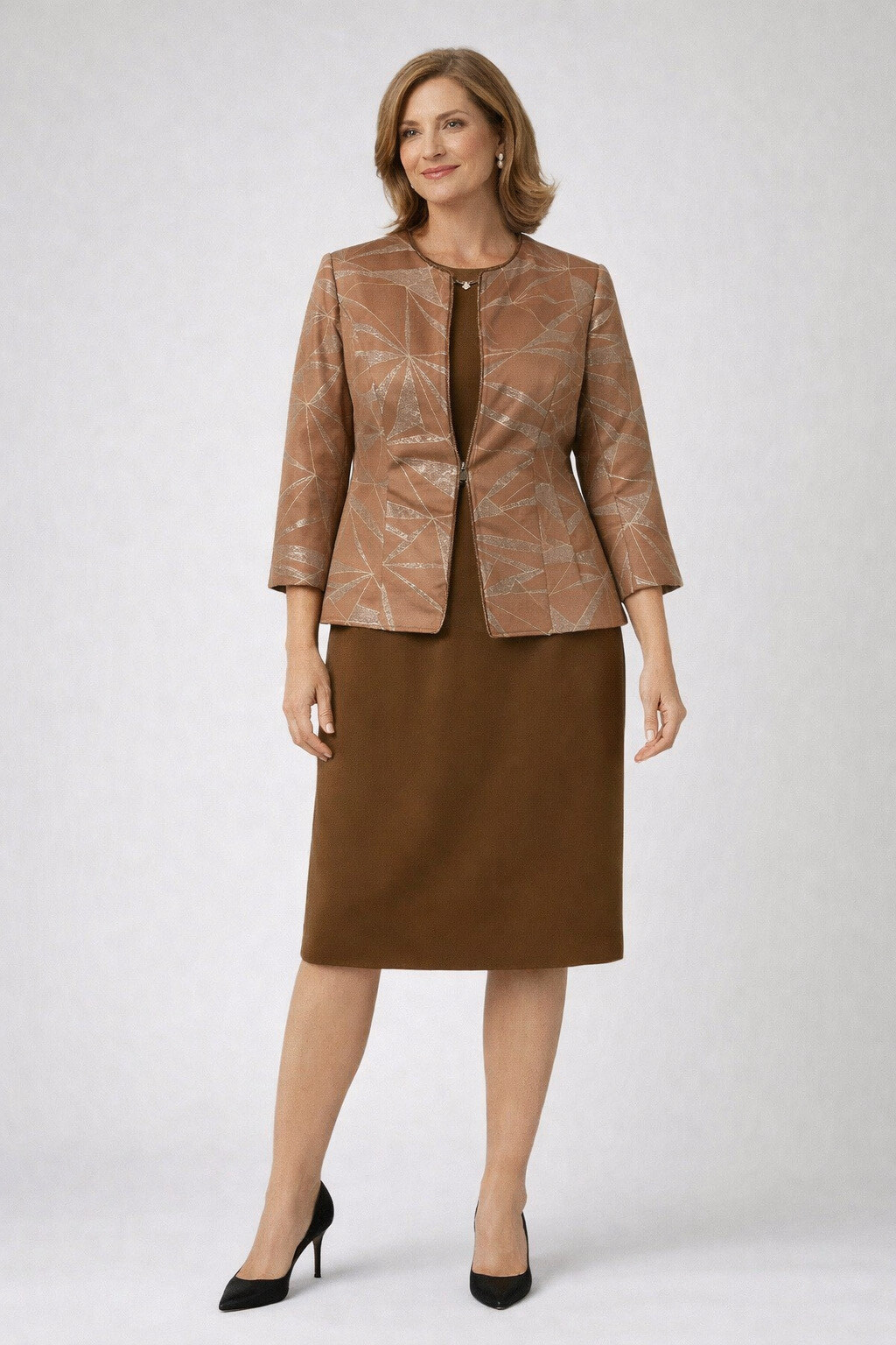 Grossiste Lautinel - Ensemble 2 pieces blazer avec robe