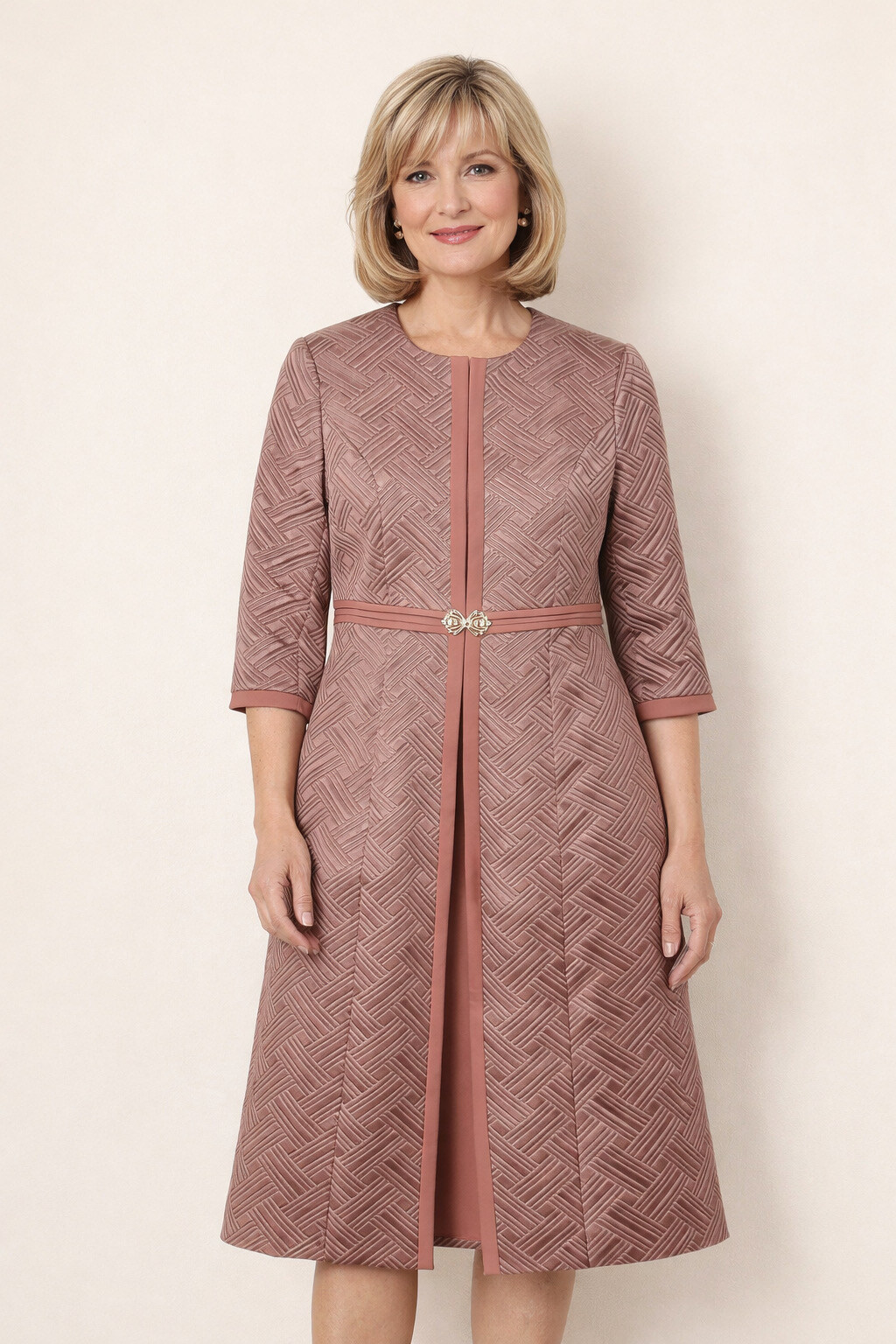 Großhändler Lautinel - Set aus langem Blazer und Kleid