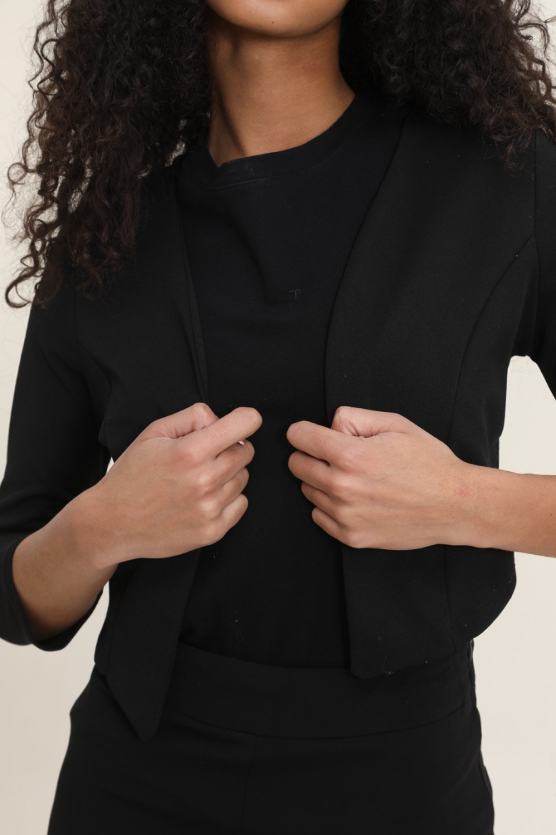 Grossiste Lautinel - Bolero en scuba crepe