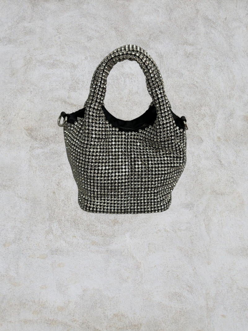 Grossiste Lautinel - Sac seau en strass
