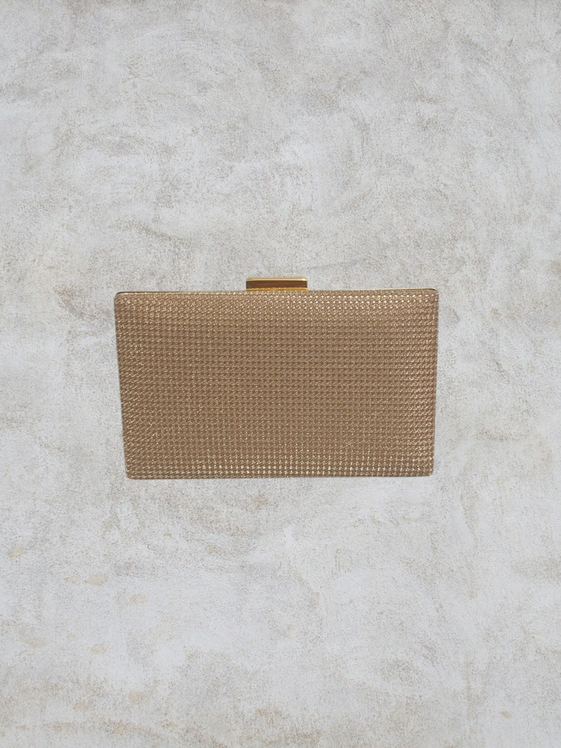 Großhändler Lautinel - Glänzende Abend-Clutch mit Strasssteinen