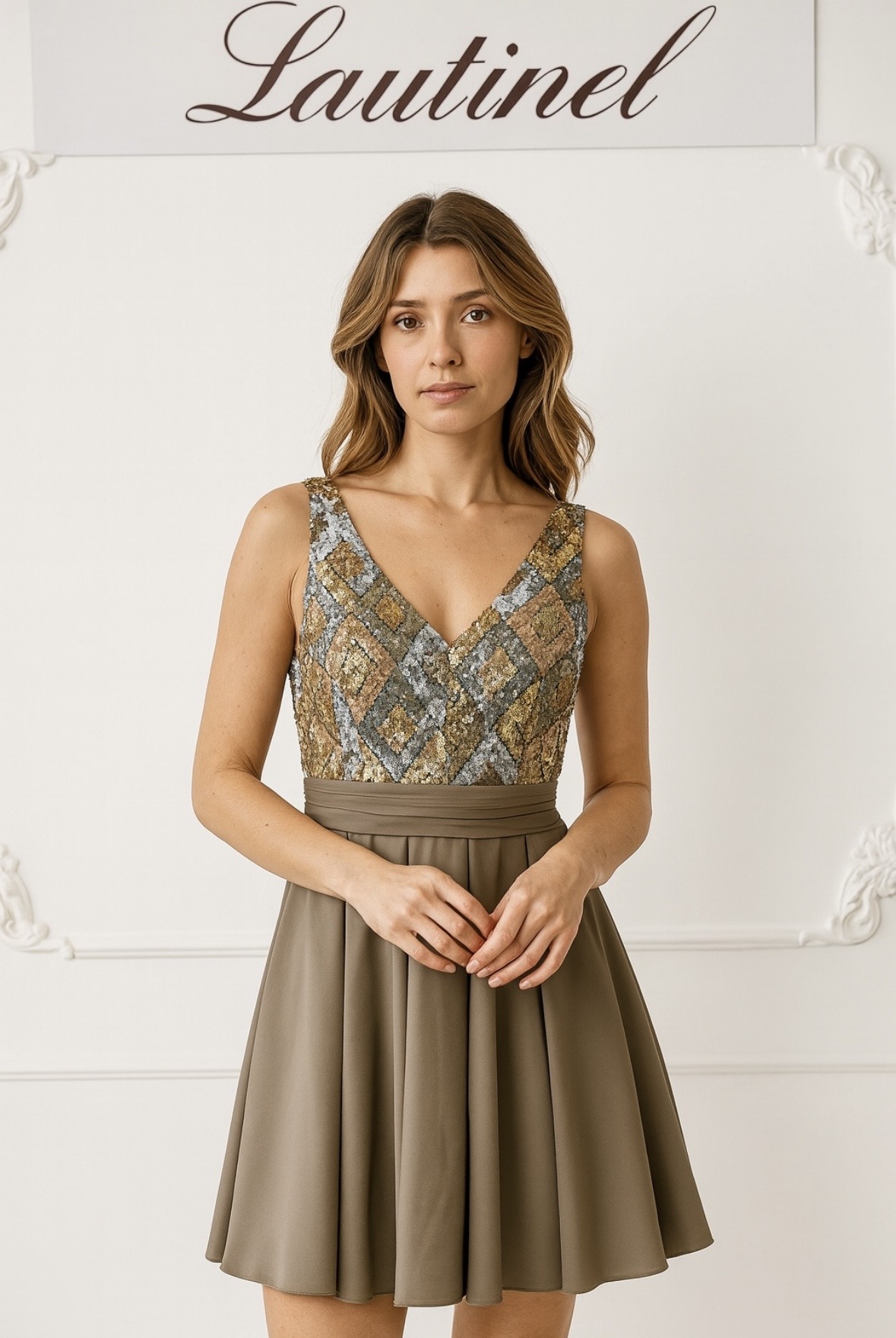 Wholesaler Lautinel - Sequin cocktail dress