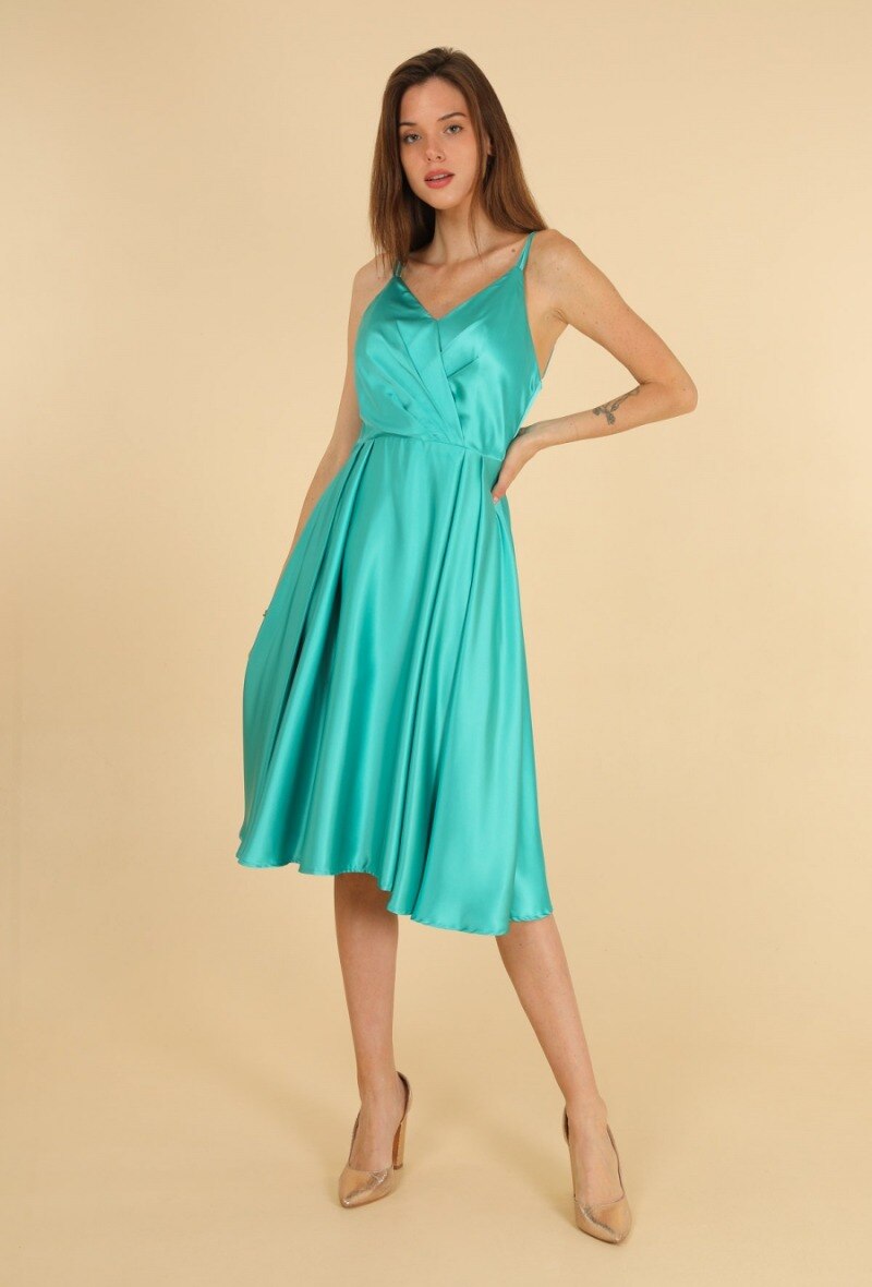 Wholesaler Lautinel - Satin cocktail dress