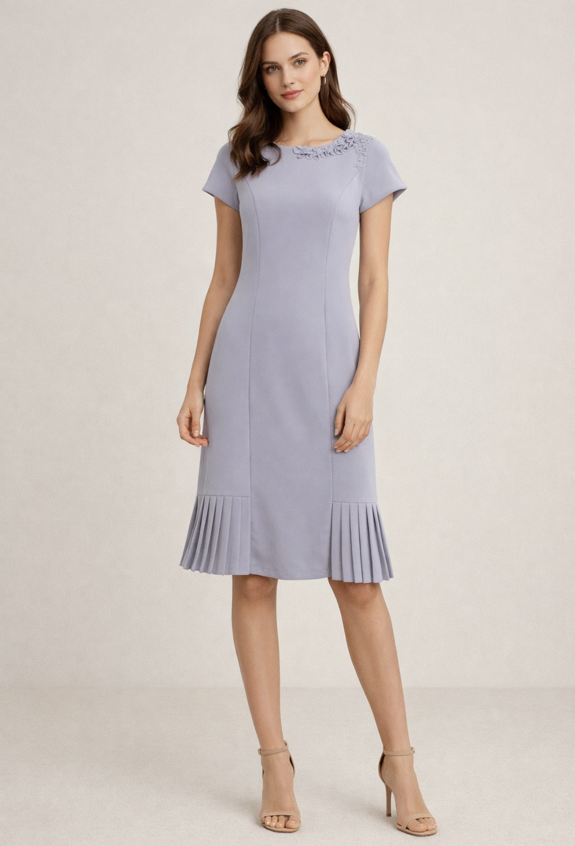 Großhändler Lautinel - Mittellanges Cocktailkleid