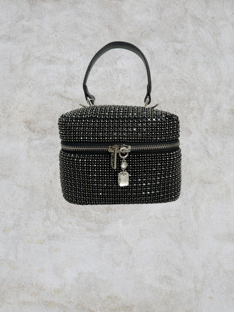 Grossiste Lautinel - Sac en bandoulière mini en strass