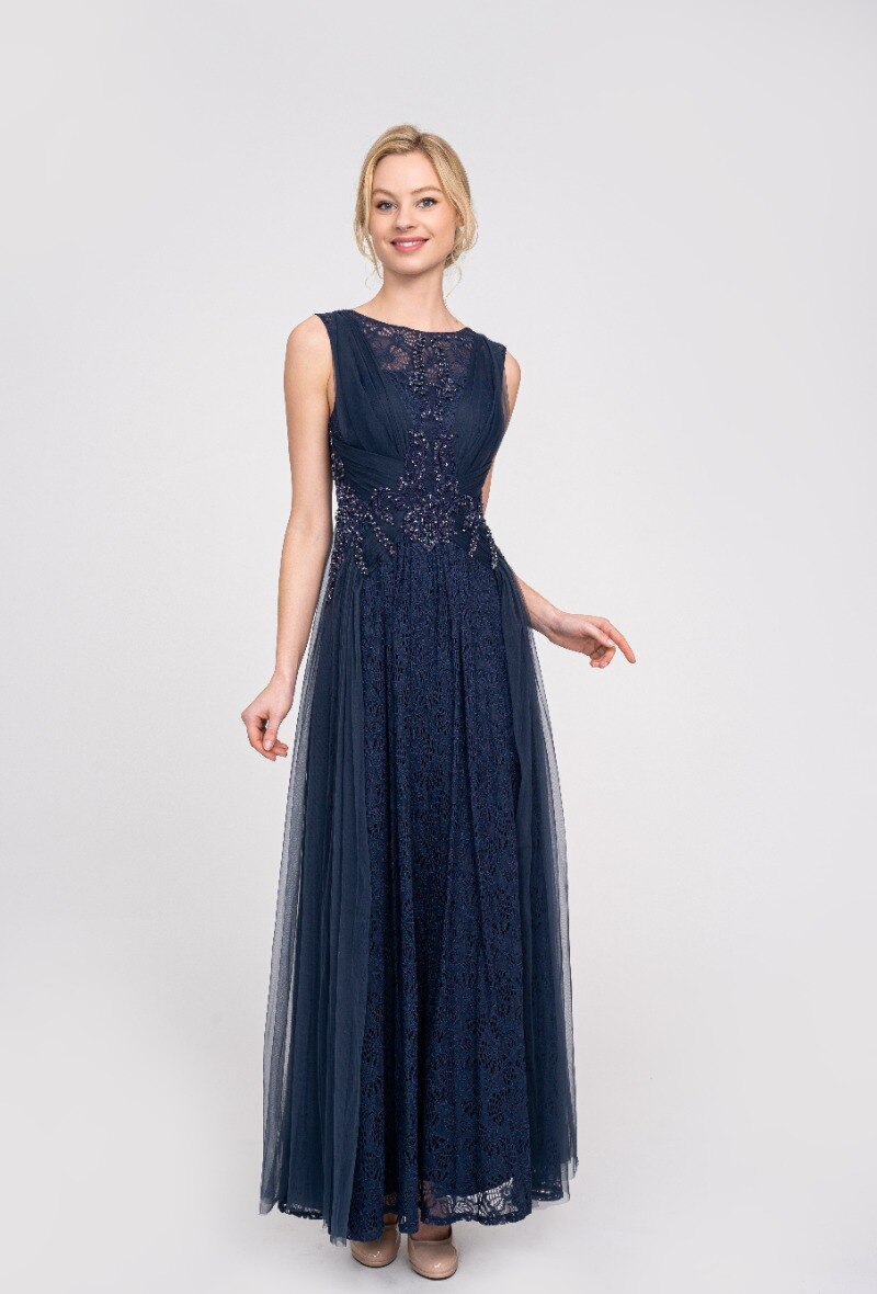 Großhändler Lautinel - Langes Abendkleid