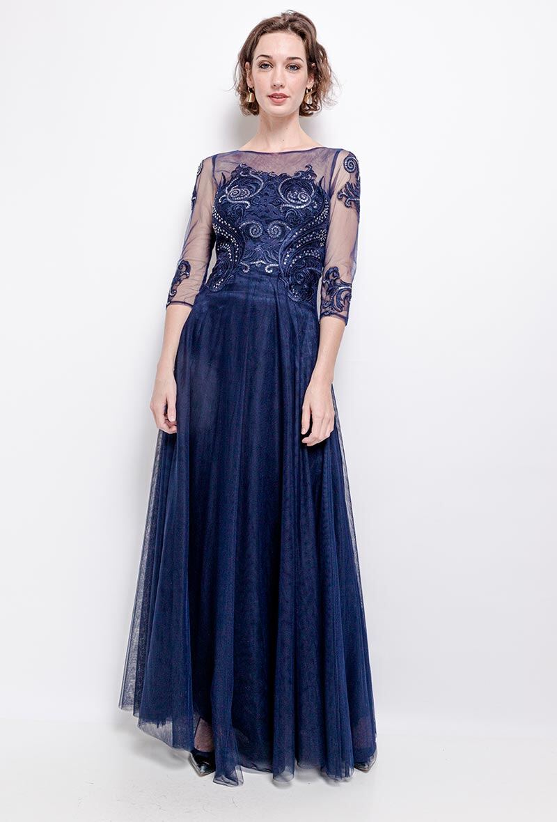 Wholesaler Lautinel - Evening maxi dress