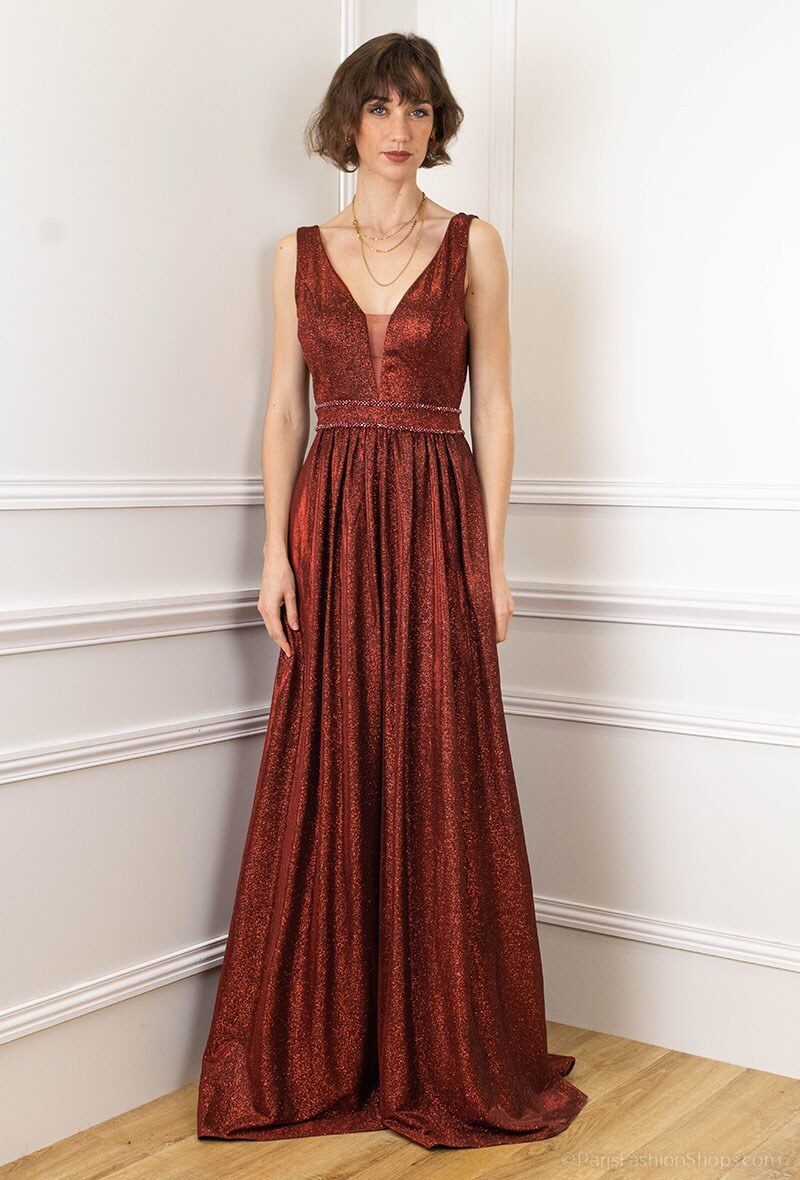 Wholesaler Lautinel - Shiny evening dress