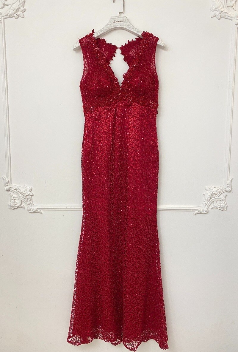 Grossiste Lautinel - Robe de soirée en dentelle